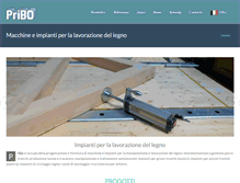 Tablet Screenshot of pribo.it